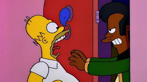 Homero y Apu